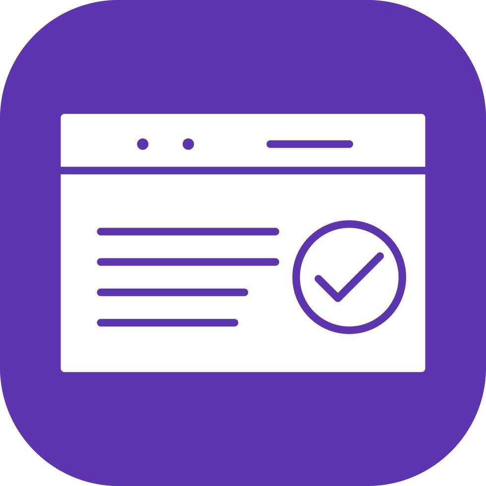 Unique QC Passed Vector Icon
