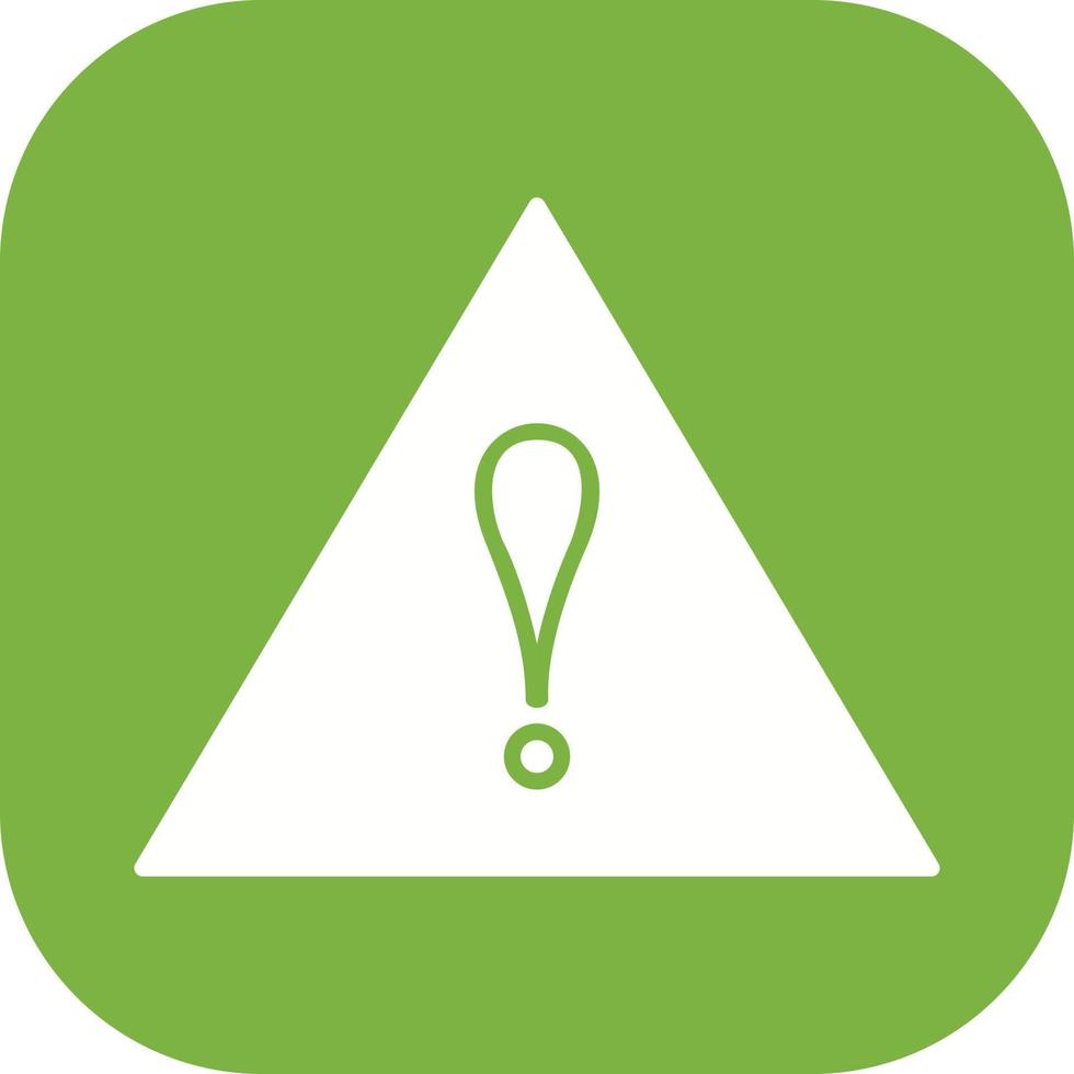 Unique Alert Vector Icon
