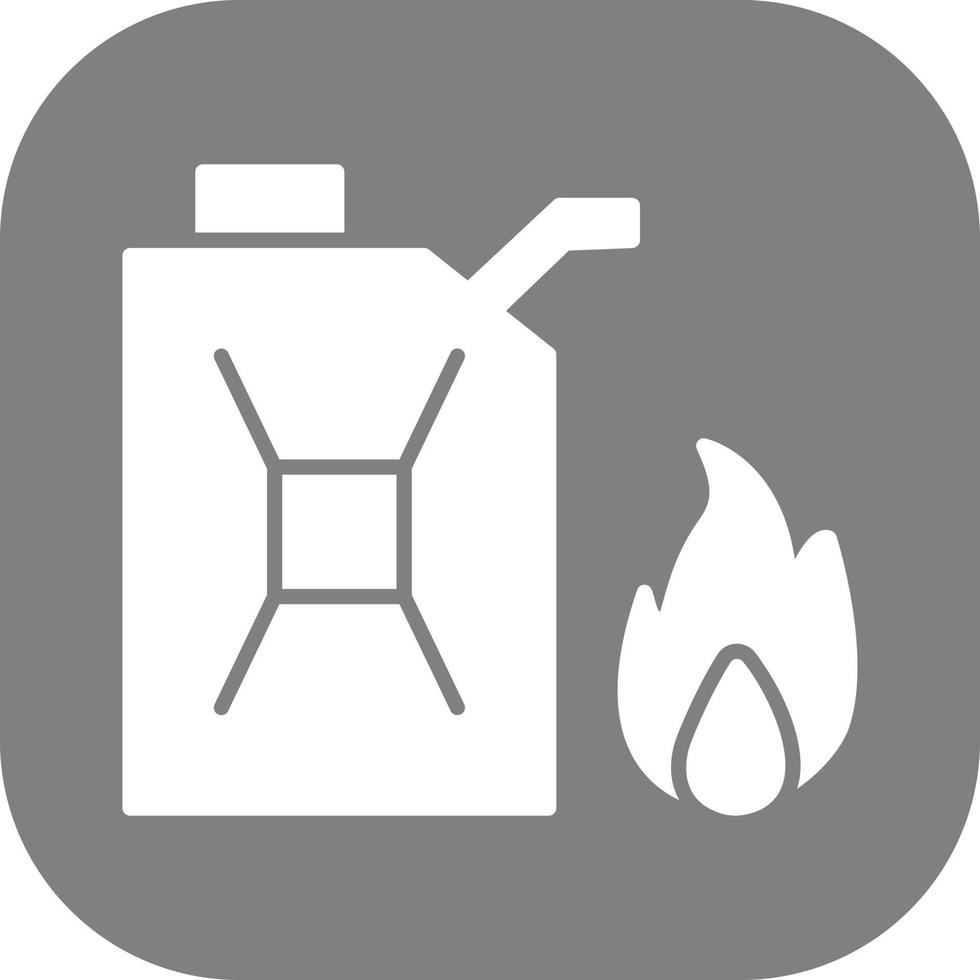 Unique Fuel to Fire Vector Icon