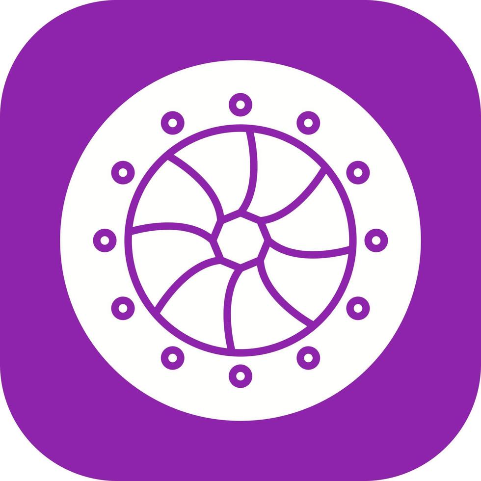 Unique Optical Diaphram Vector Icon
