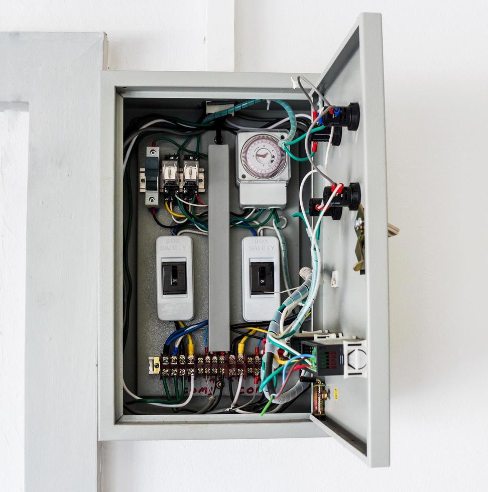 Electrical control box photo