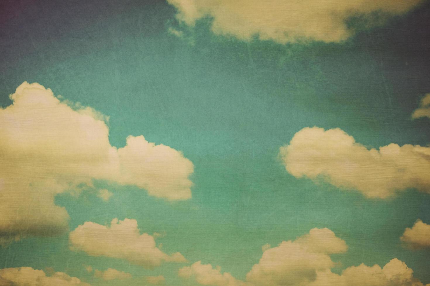 fondo de cielo azul vintage foto