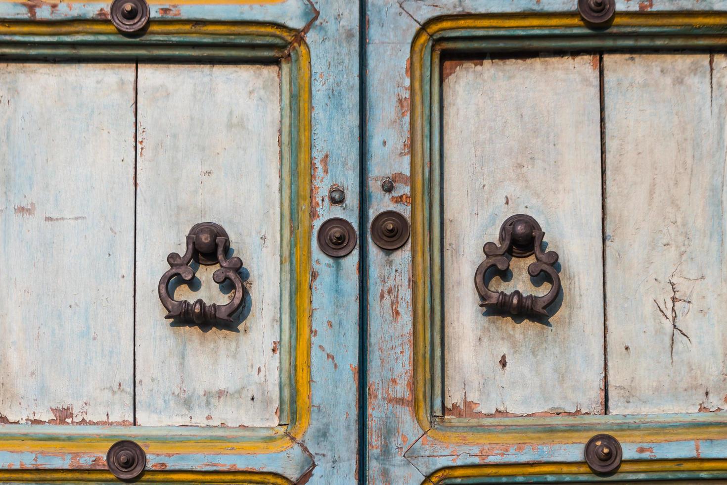 old door and handle for vintage style photo