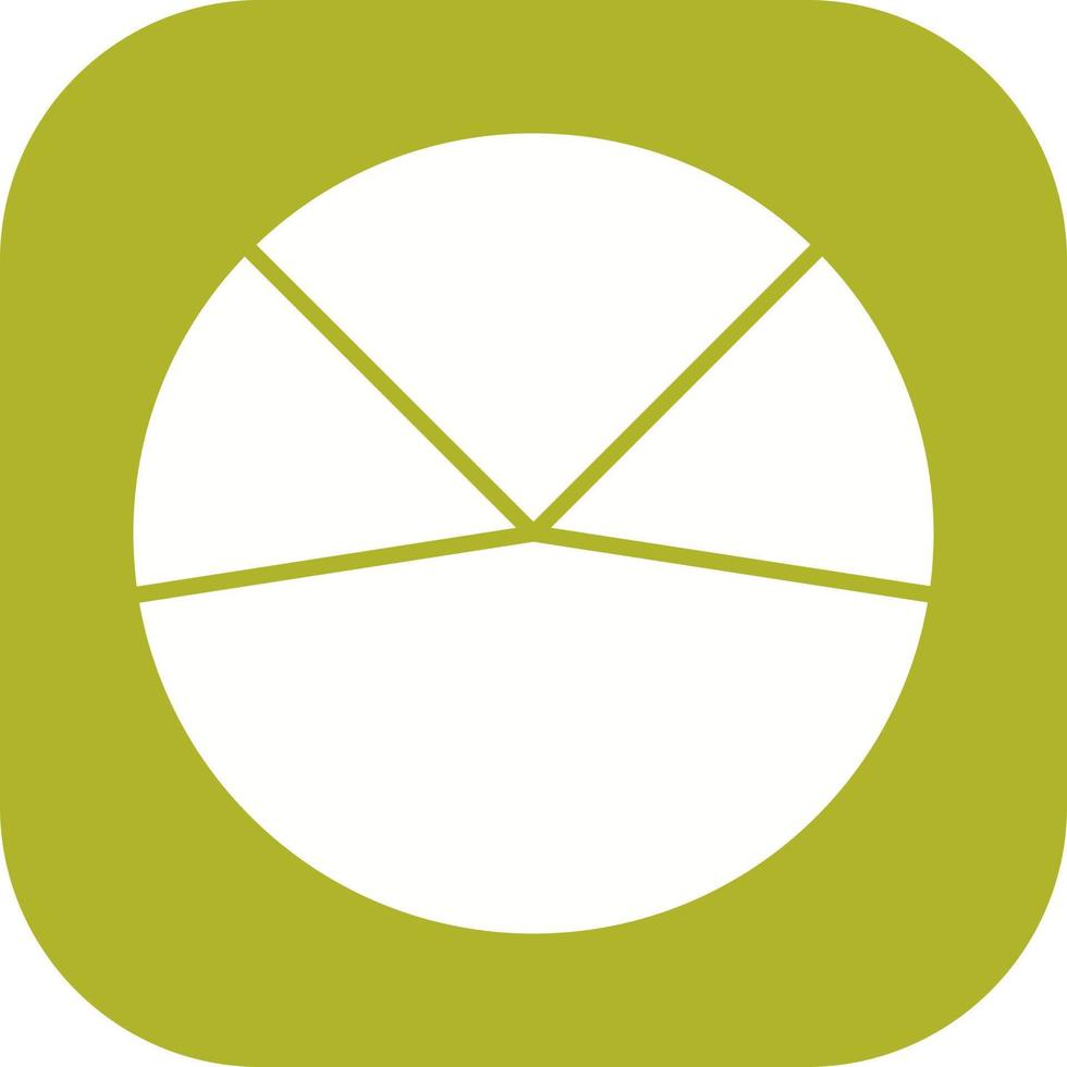 Pie Chart Analysis Vector Icon