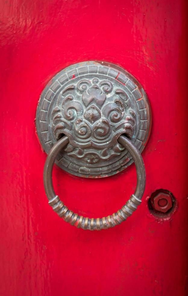 Old chinese door photo