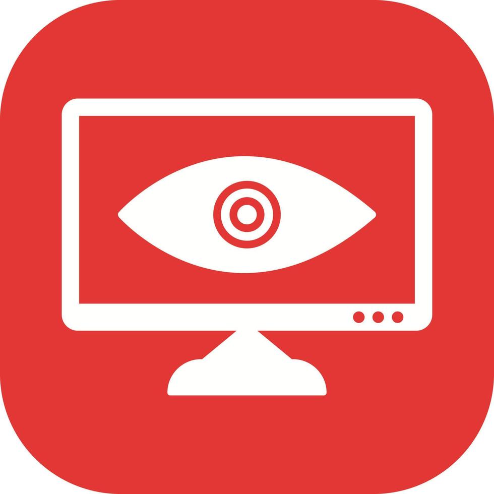 Unique Web Visibility Vector Icon