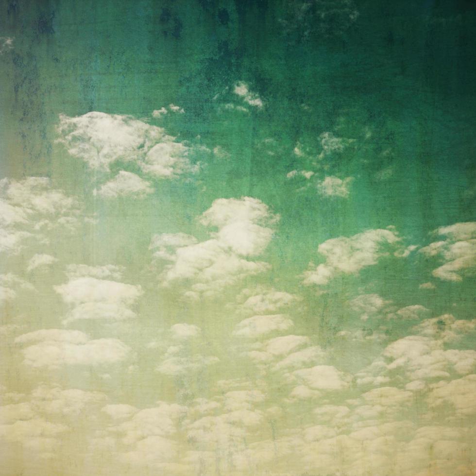 grunge clouds vintage background and texture. photo