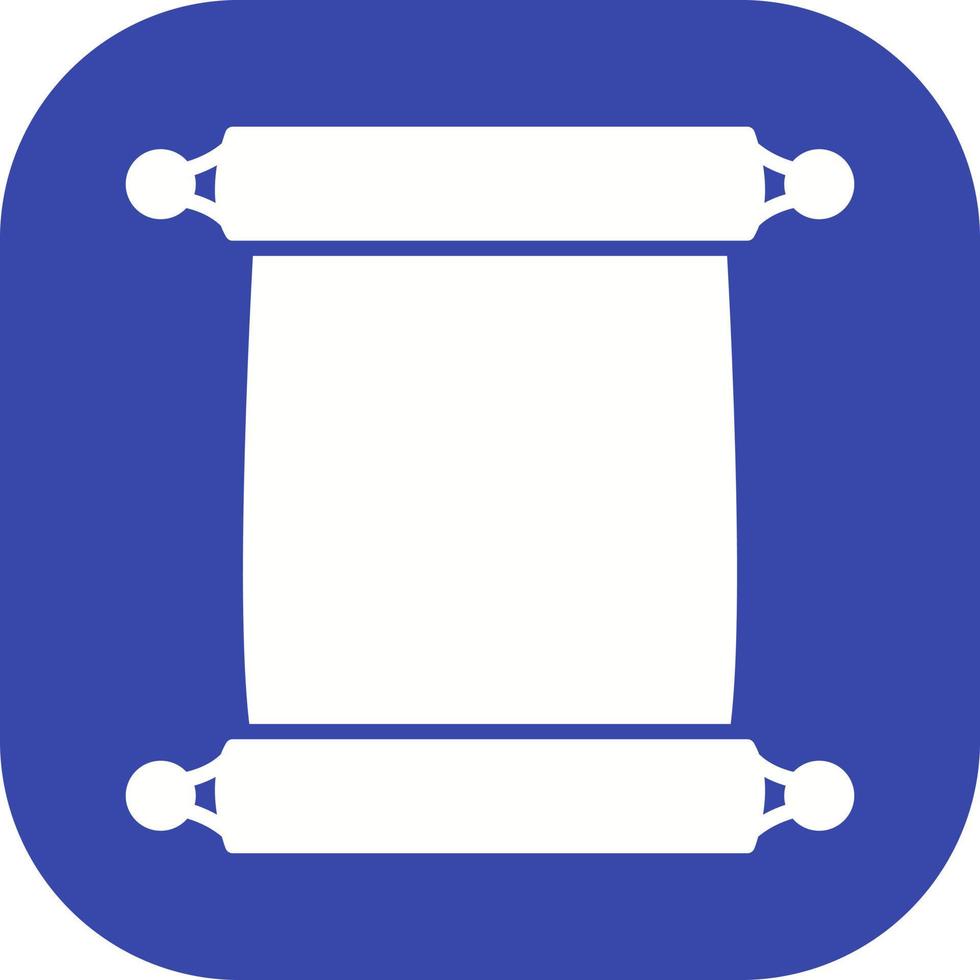 Scroll of Paper Vector Icon