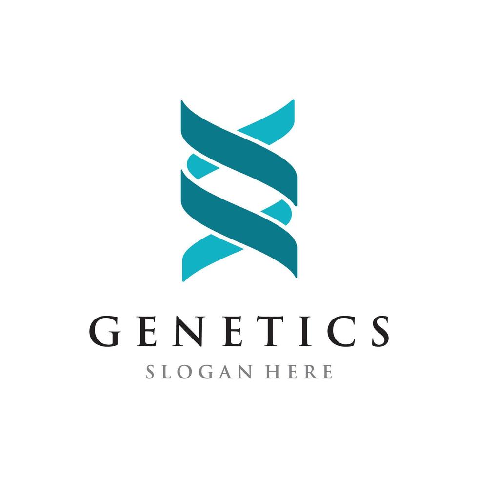 Logo design template DNA elements. Bio tech, DNA people, bio DNA, DNA spirals. Logos can be for science, pharmacy and medical. vector