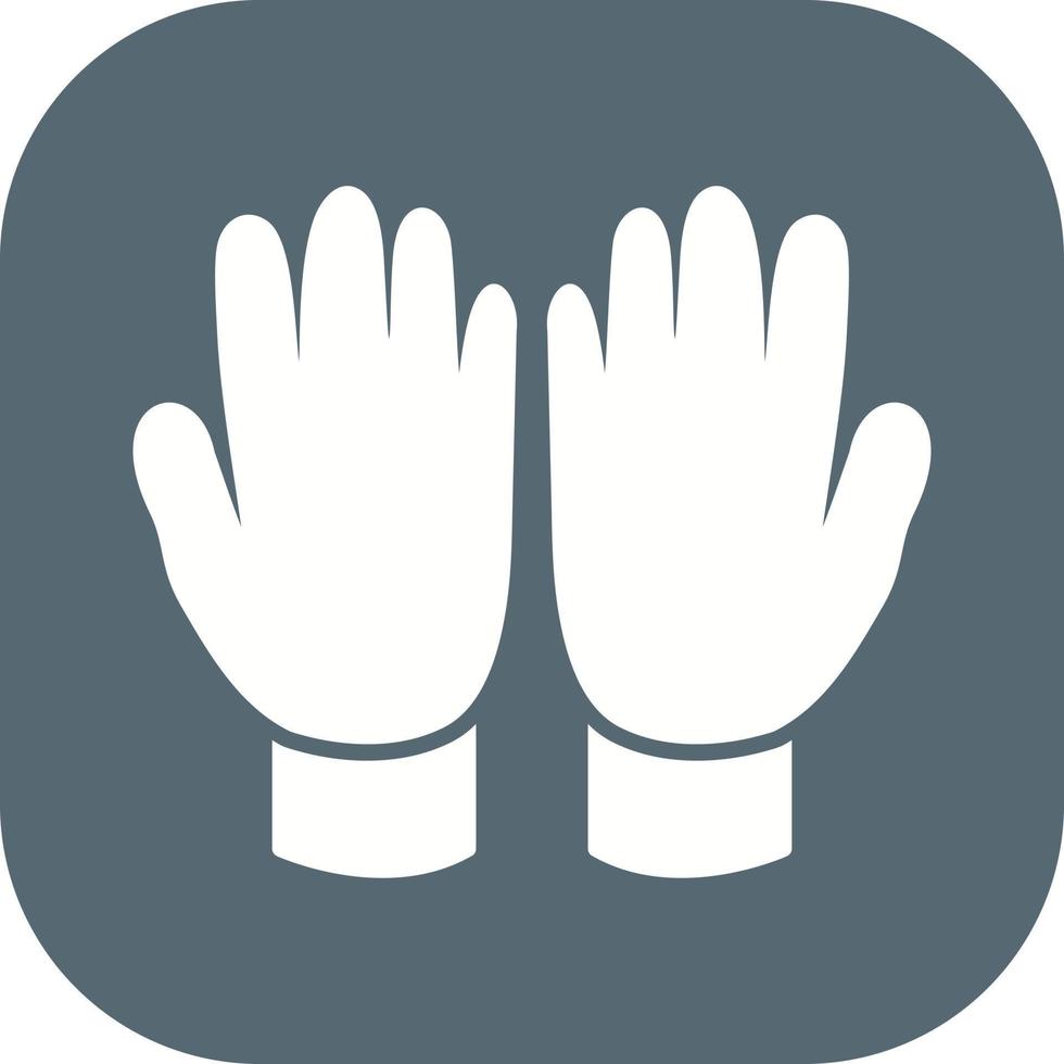 Gardening Gloves Vector Icon