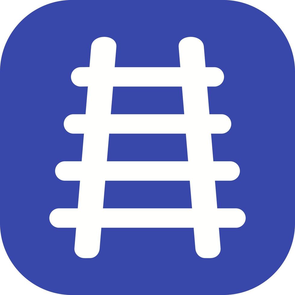Train Tracks Vector Icon