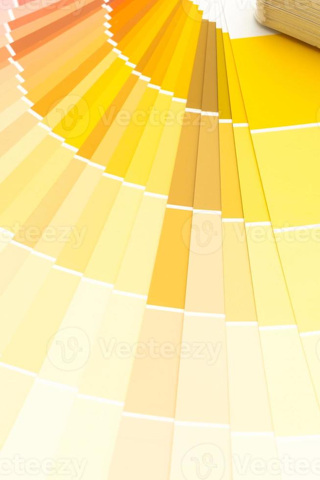 muestra colores Catálogo pantone foto