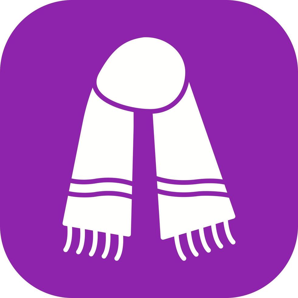 Warm Scarf Vector Icon