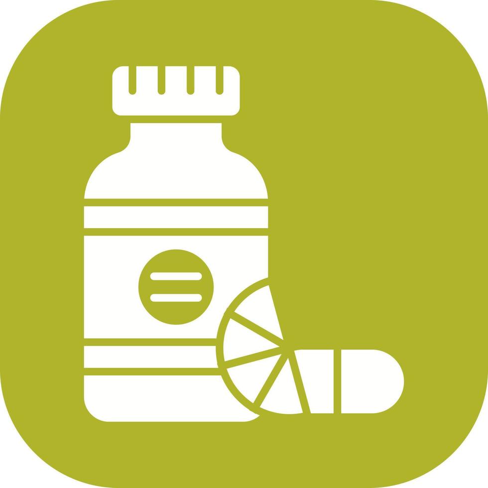 Vitamins Vector Icon