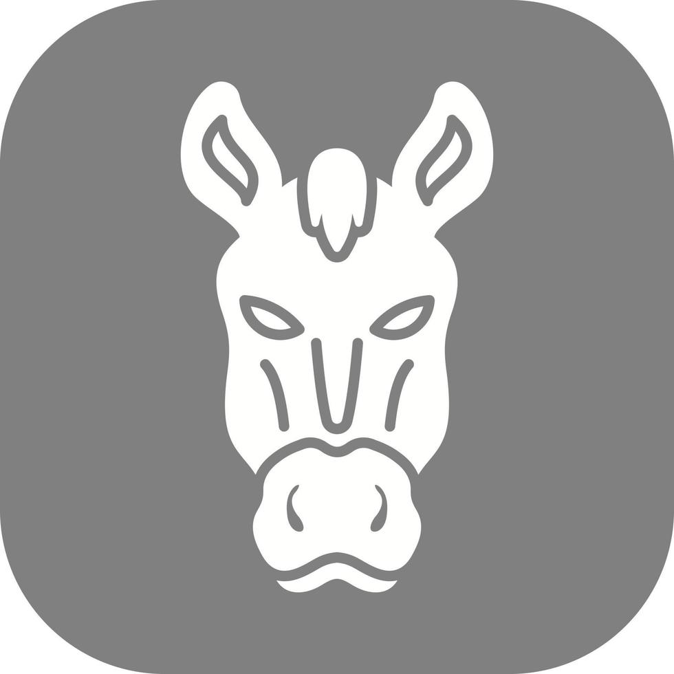 icono de vector de caballo