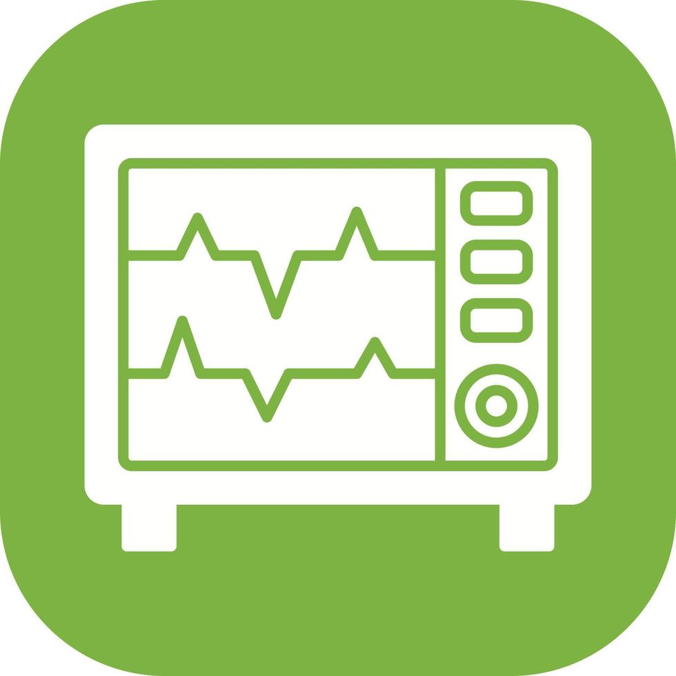 Heart Rate Monitor Vector Icon