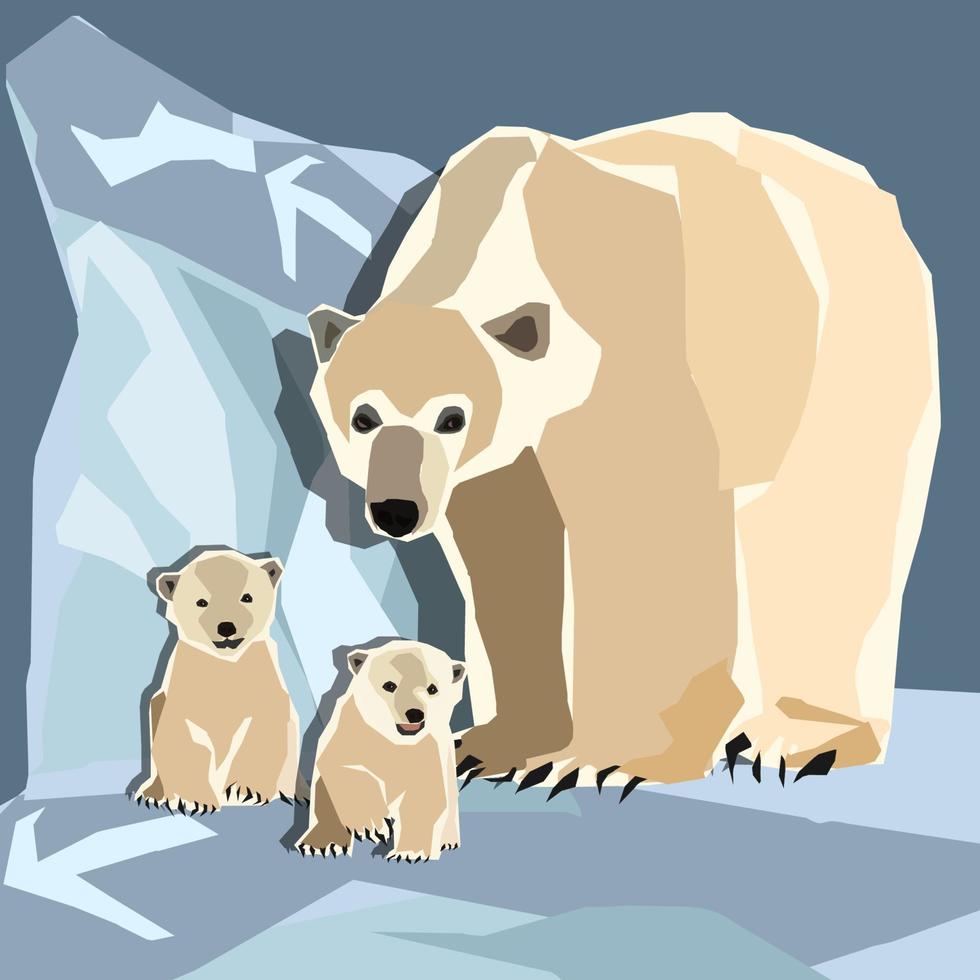 International Polar Bear Day vector. Polar Bear Day Poster or banner February 27. Important day vector