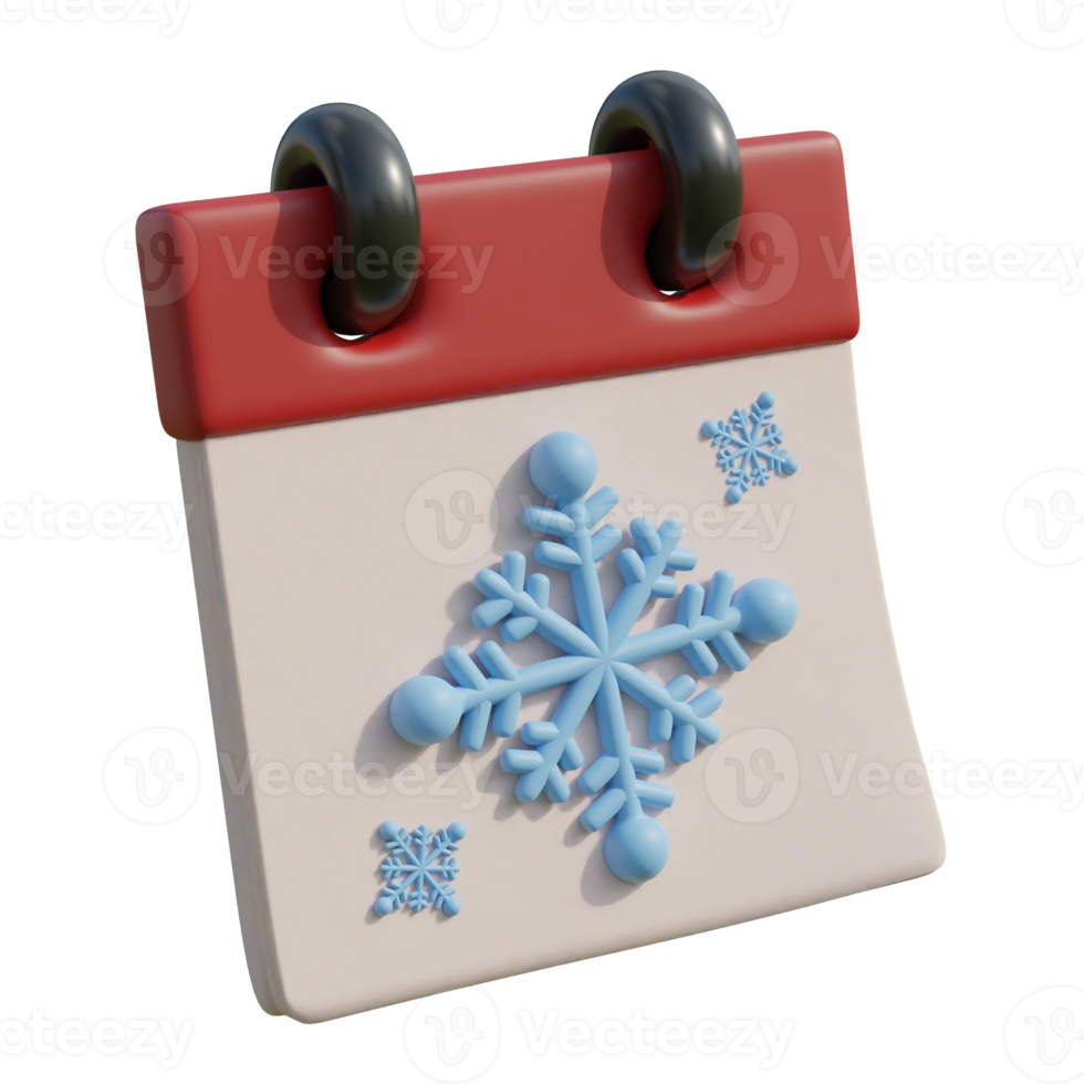winter date on transparent background png