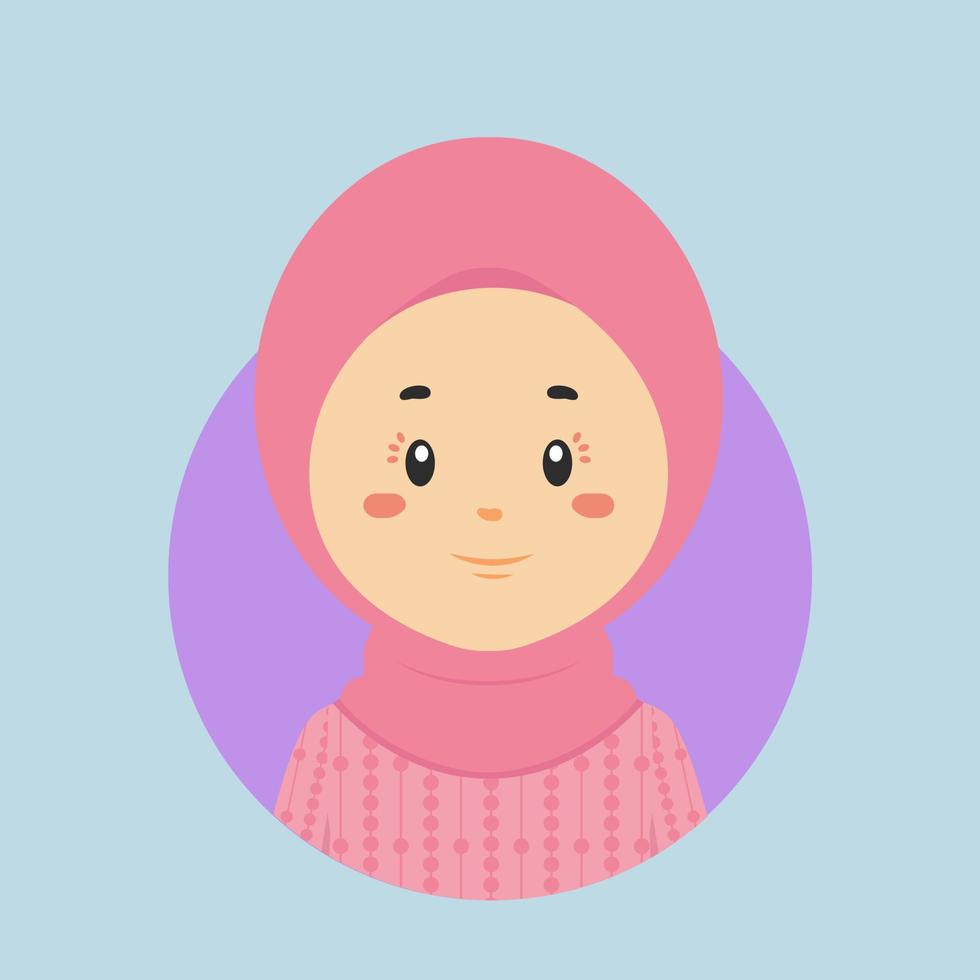 avatar de un indonesio personaje vector