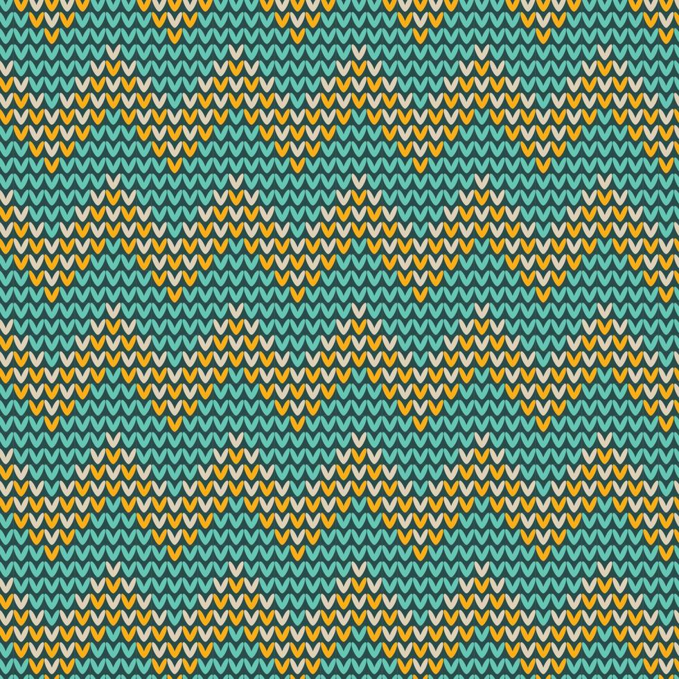 Knit pattern texture vector