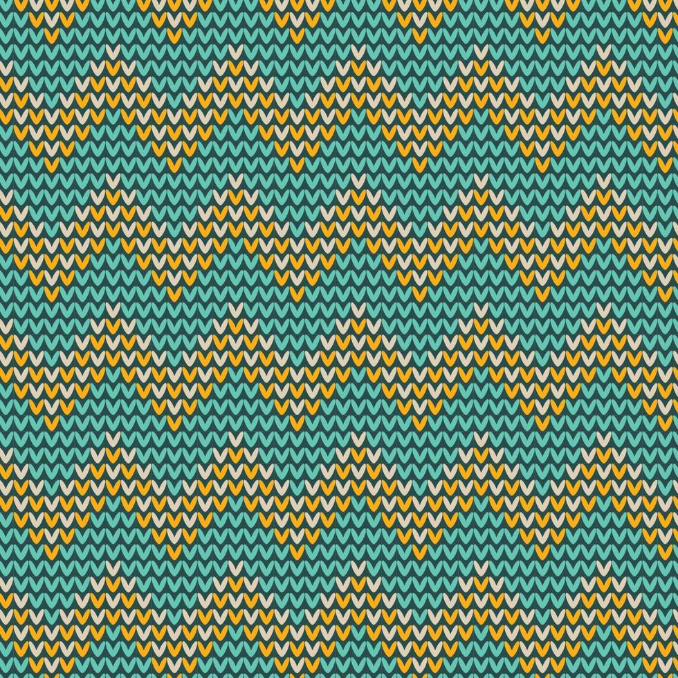 Knit pattern texture vector