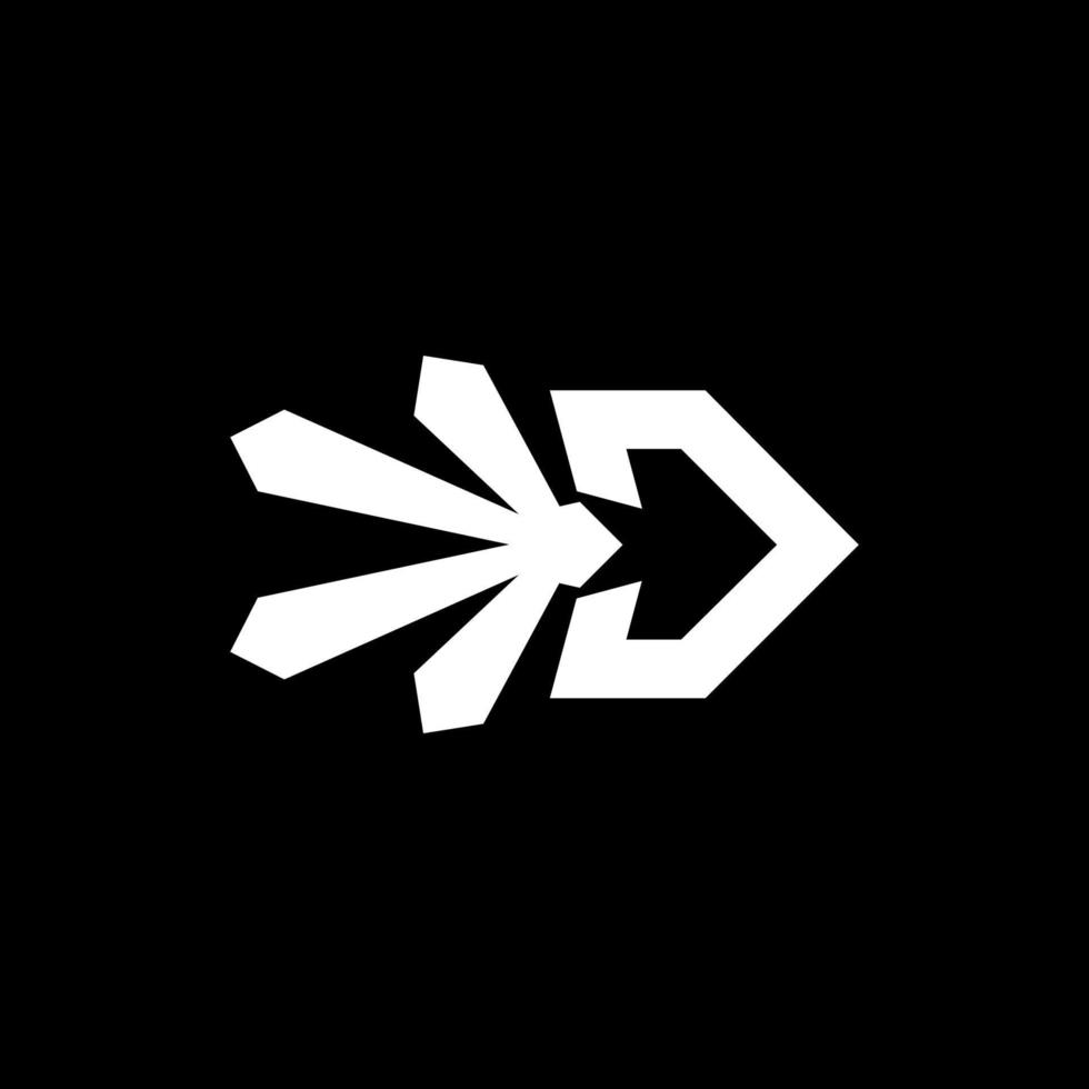 Letter D Logo Template Design Vector, Emblem, Design Concept, Creative Symbol, Icon vector