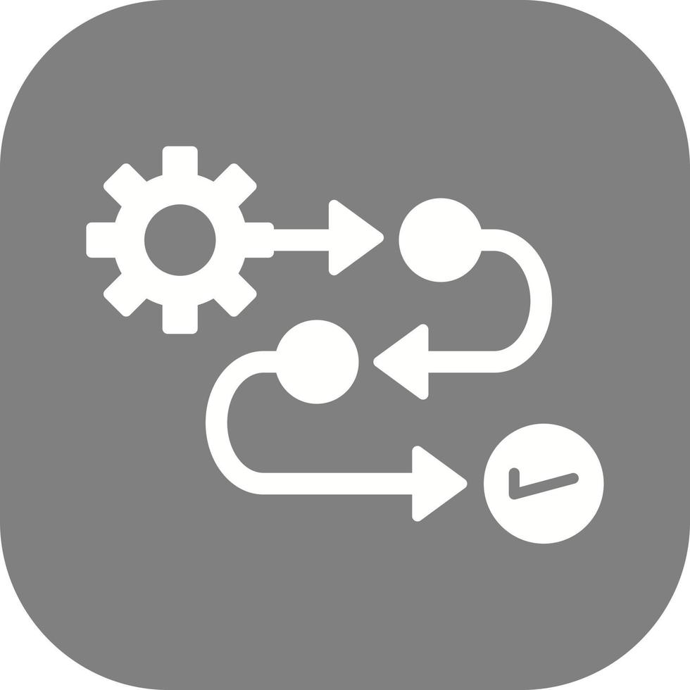 Process Vector Icon
