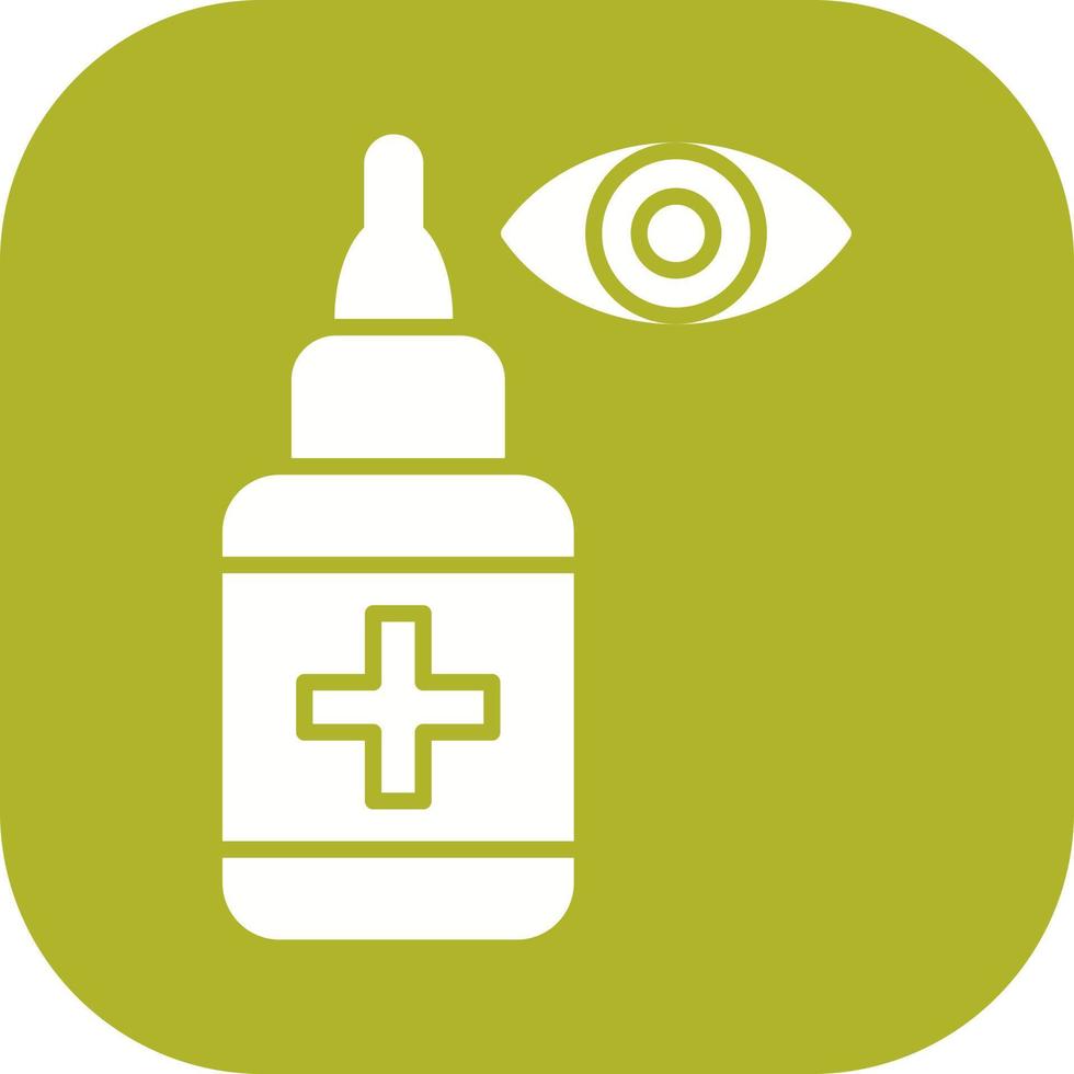 Eye Drop Vector Icon