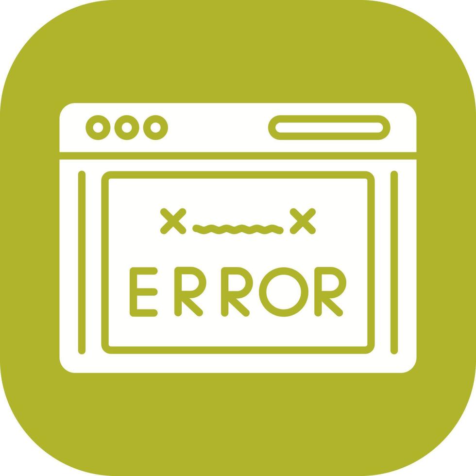 Error Code Vector Icon