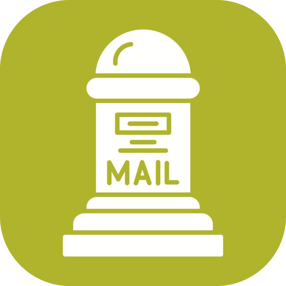 Mail Box Vector Icon