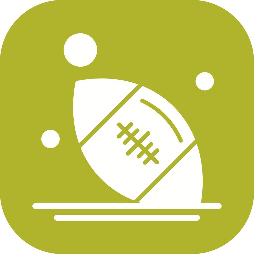 Rugby Vector Icon