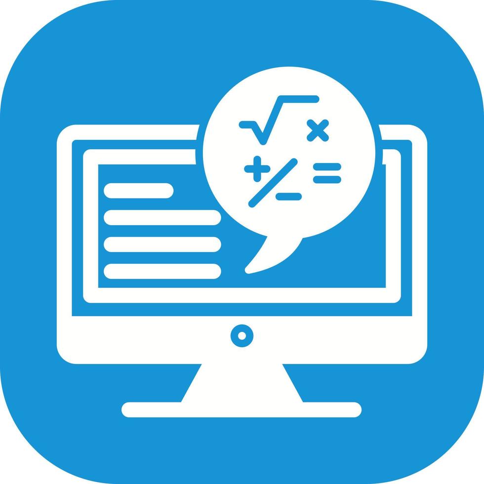 Maths Vector Icon