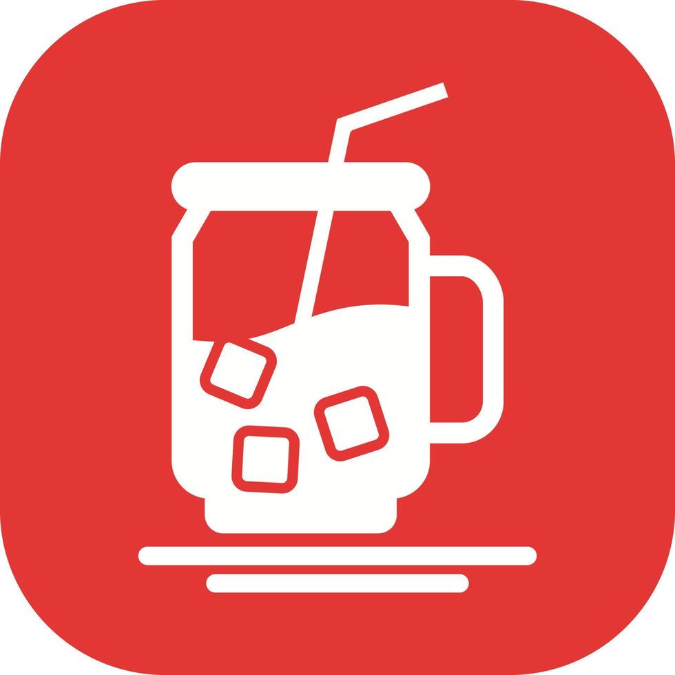 Iced Tea Vector Icon