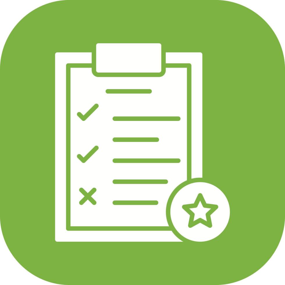 Task List Vector Icon