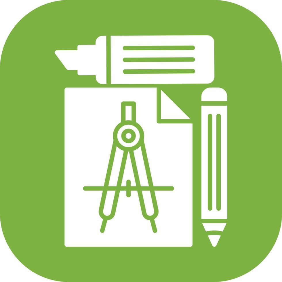 Study Tools Vector Icon