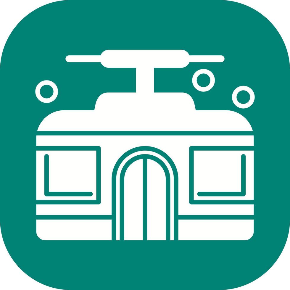 Cable Car Vector Icon