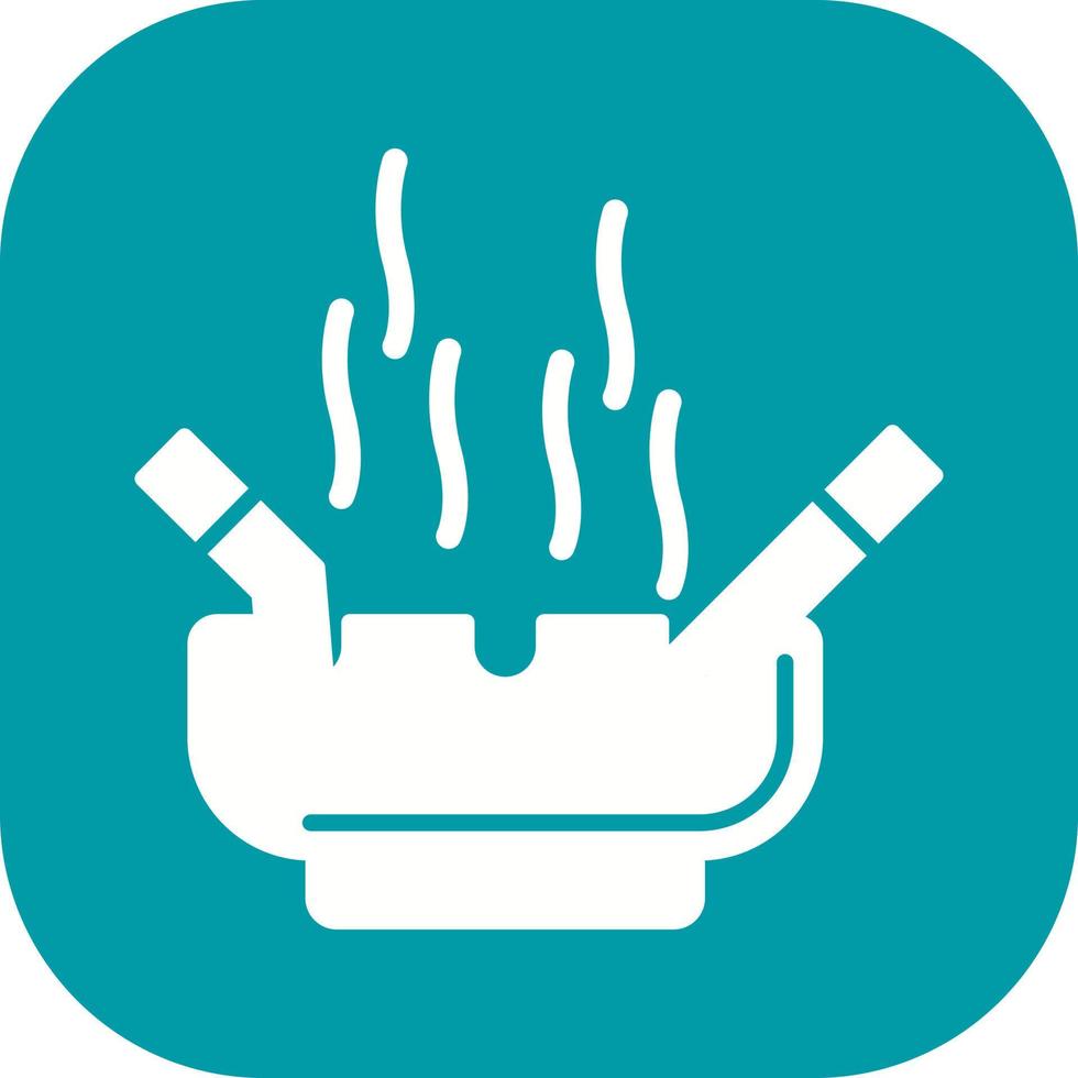 Ashtray Vector Icon