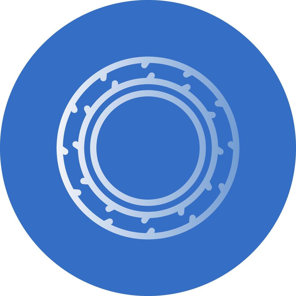 Tyre Vector Icon Design