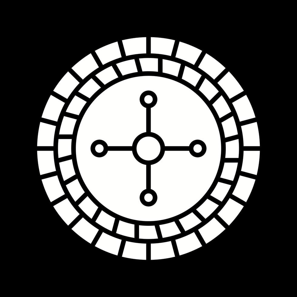 Roulette Vector Icon