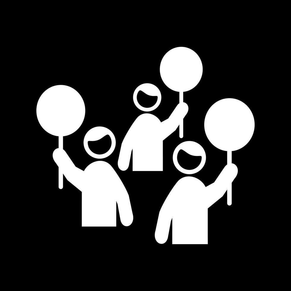 Protest Vector Icon