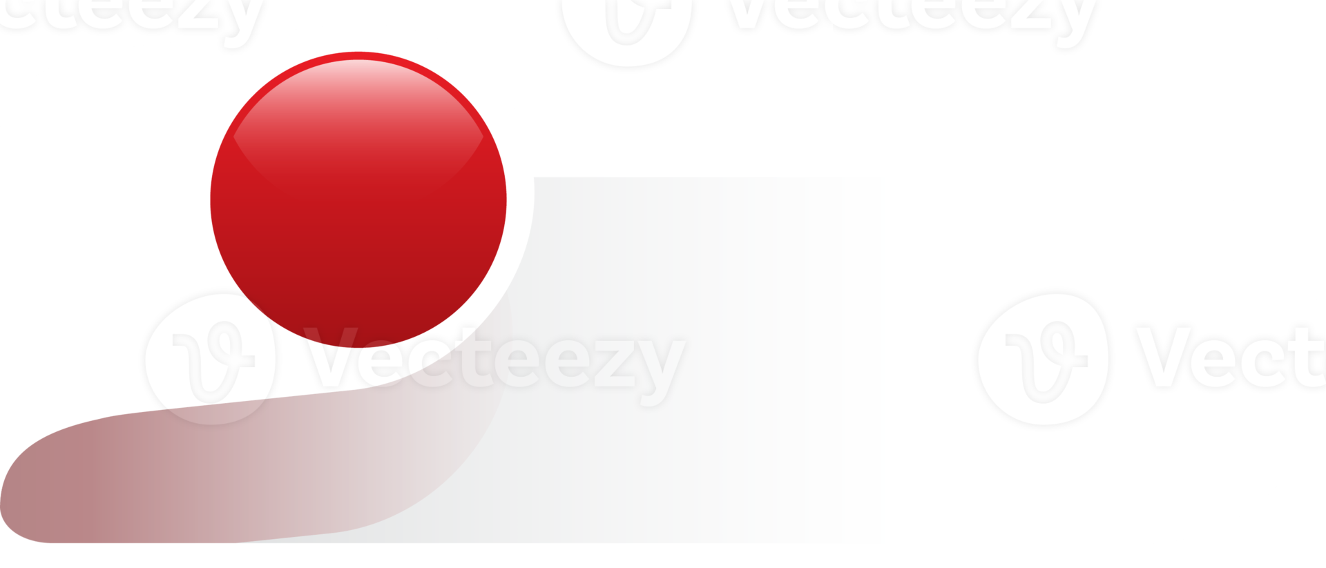 Flat Web Button Isolated element png
