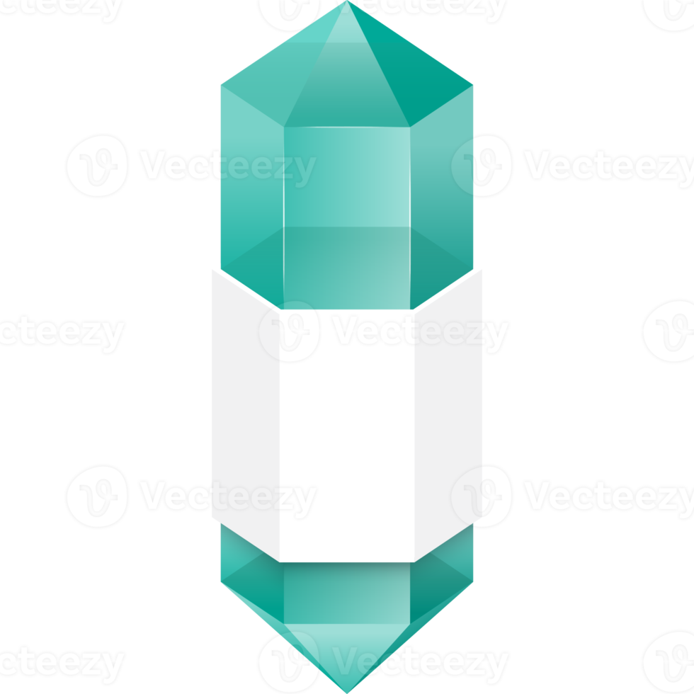 moderne infographie conception cristal les options bannière. png