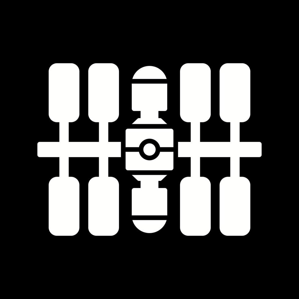 Space Station Vector Icon