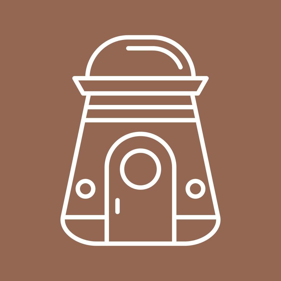 Space Capsule Vector Icon