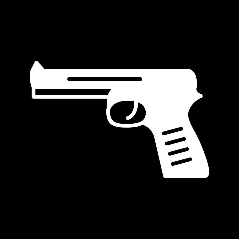 Unique Pistol Vector Icon