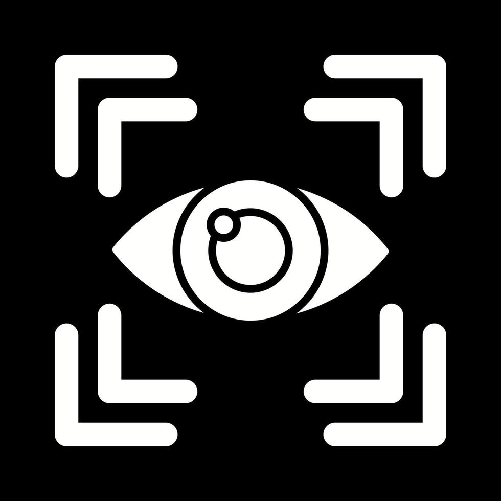 Eye Scan Vector Icon