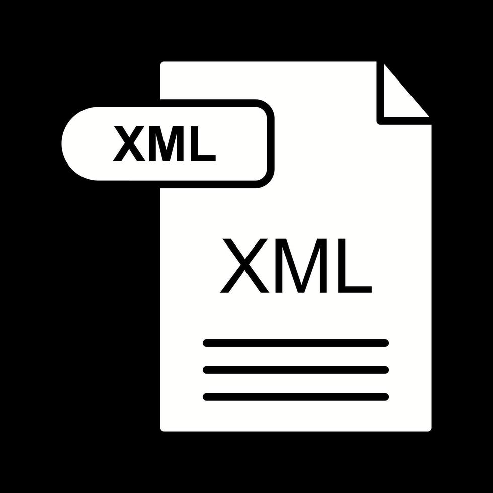 XML Vector Icon