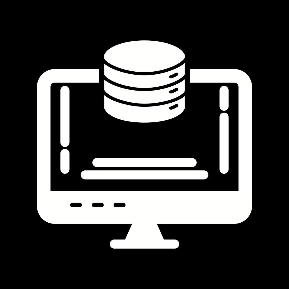 Data Storage Vector Icon