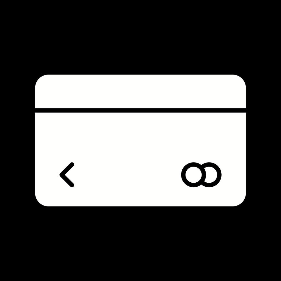 Unique Credit Card Vector Icon