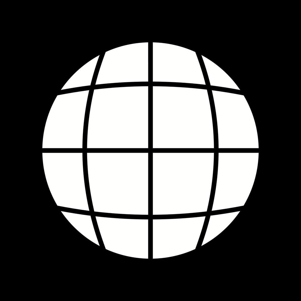 icono de vector de globo